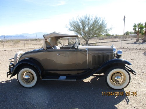 for sale 1930 ford model a roadster convertible In vendita