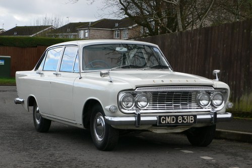 1964 Ford Zodiac Mk III Saloon For Sale by Auction