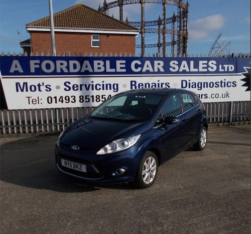 2011 Ford Fiesta 1.2 Zetec ONLY 7000 MILES SOLD