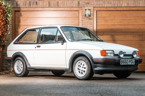 1984 Ford Fiesta XR2 with one owner & incredible low mileage For Sale by Auction