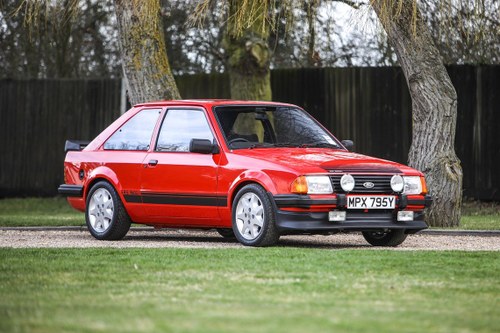 1983 Ford Escort RS1600i For Sale by Auction