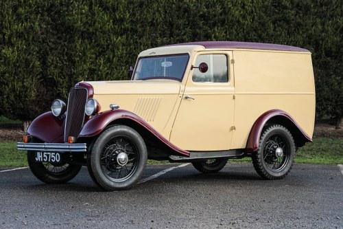 1933 Ford 5cwt Model Y  Van For Sale by Auction