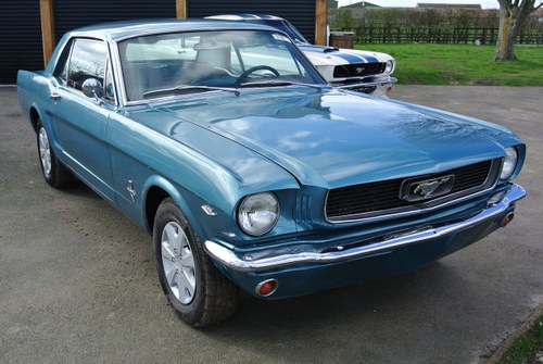 1966 Ford Mustang V8 Auto Turquoise PROJECT VENDUTO