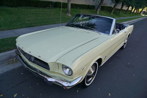Orig Calif 1965 Ford Mustang 289/225HP V8 Convertible SOLD