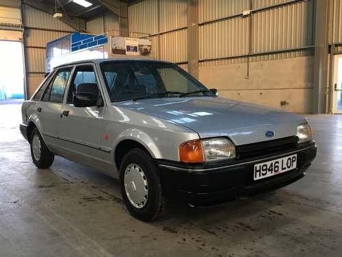 1990 Ford Escort L 5SPD at Morris Leslie Auction 17th August For Sale by Auction