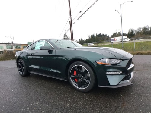 2019 Ford Mustang Bullitt Coupe = Fast 480-HP Manual $61.7k For Sale