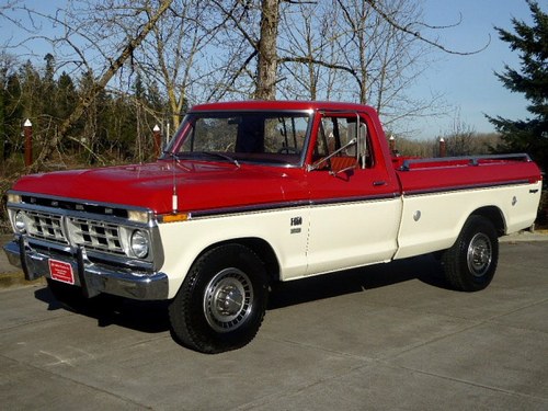 1976 Ford F250 Pick-Up Truck =clean driver 390 auto $12.5k For Sale