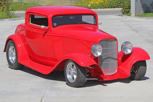 1932 Custom Ford Deuce Coupe Downs Body = Fast mods $59.5k For Sale
