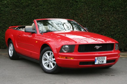 2006 Ford Mustang 4.0 V6 Convertible Auto - 49,000 miles SOLD