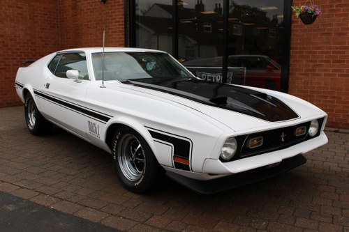 1972 Ford Mustang Mach 1 351 V8 Fastback  SOLD