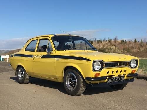 1975 Mk1 Ford Escort 2L Pinto at Morris Leslie Auction 17th Aug For Sale by Auction