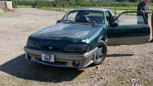 1992 5.0 litre Fox Body Mustang GT Manual - Green For Sale