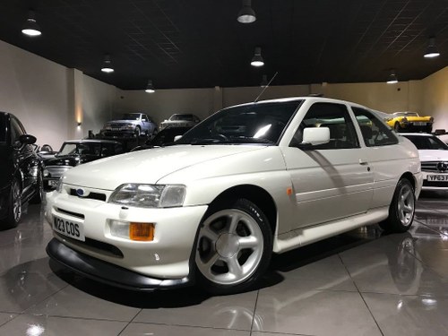 1995 FORD ESCORT RS COSWORTH LUX ONLY 19,054 MILES DIAMOND WHITE SOLD