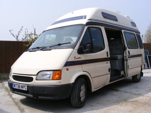 1995 FORD TRANSIT DUETTO MOTORHOME   2.5 DIESEL For Sale