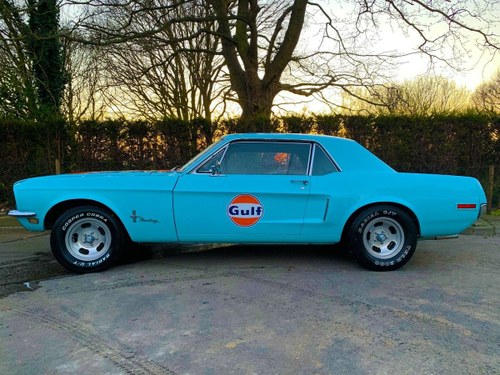 Ford Mustang 5.0L V8, 1968 302 - Gulf Racing, Show For Sale