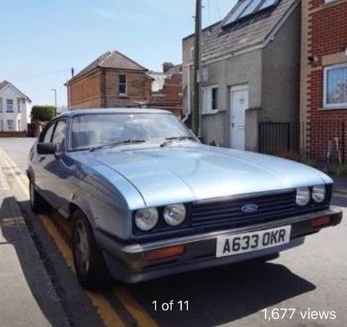 Ford Capri 1.6 LS 1984  (with 2.0Ltr Pinto Fitted) For Sale