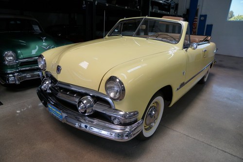 1951 Ford Custom DeLuxe 239 V8 Convertible VENDU