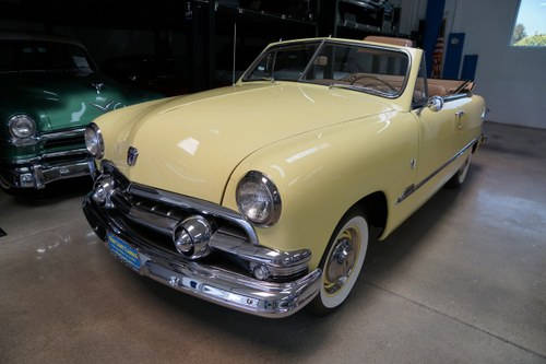 1951 Ford Custom DeLuxe 239 V8 Convertible  SOLD