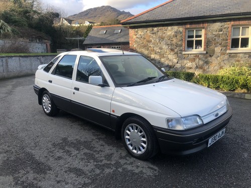 1992 Escort 1.4LX only 62,000 miles from new For Sale