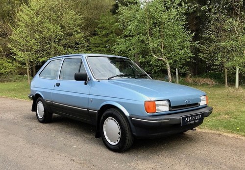 1984 Ford Fiesta 1.1 Ghia - only 65k miles - beautiful condition SOLD