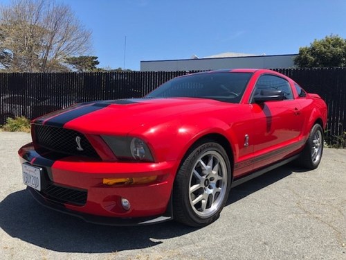 2008 Shelby GT500 Coupe = Manual low 7.4k miles Red $29.5k   For Sale