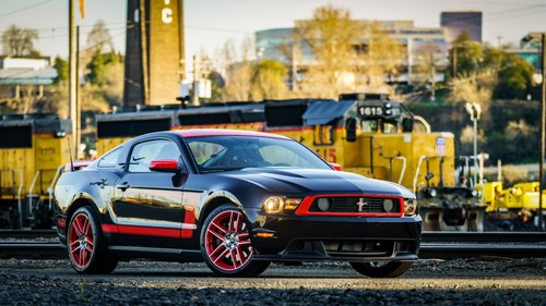 2012 Ford Mustang Boss 302 = Rare 1 of 767 Black Manual $48k For Sale