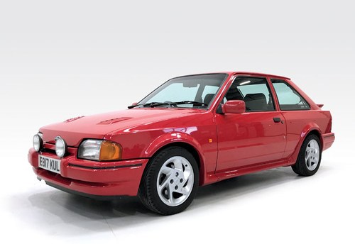 1987 Ford Escort RS Turbo DEPOSIT TAKEN VERKAUFT