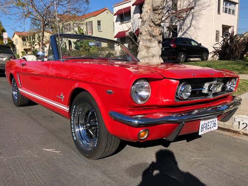 1965 Mustang Convertible V8 289 For Sale