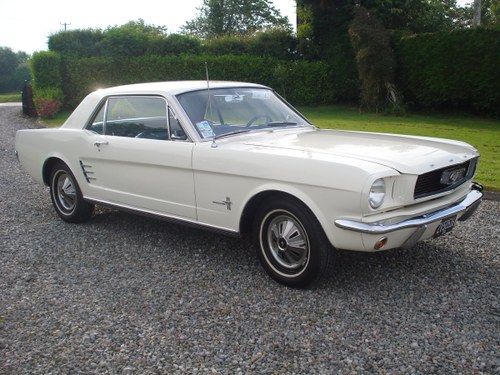 FORD MUSTANG 1966 MANUAL, STRAIGHT SIX. 3.3 CID. For Sale