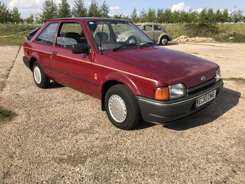 Ford Escort MK4 1.3L 1988 3 Door - Lovely Example For Sale