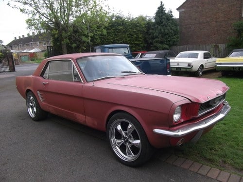 1966-Mustang-Coupe-289-v8-Automatic, Needs Paint SOLD