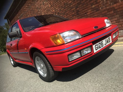 1990 Ford Fiesta XR2i in show winning condition SOLD