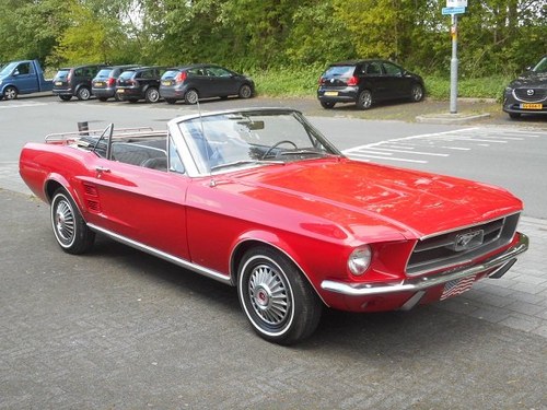 1967 FORD MUSTANG V8 CONVERTIBLE For Sale