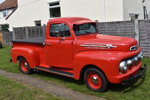Lot 9 - A 1952 Ford F1 V8 pickup deluxe - 23/06/2019 For Sale by Auction