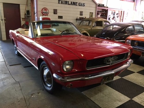 1965 Mustang Convertible Brilliant In vendita