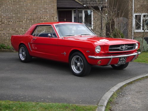 1965 Mustang Coupe - 4 Speed Manual For Sale