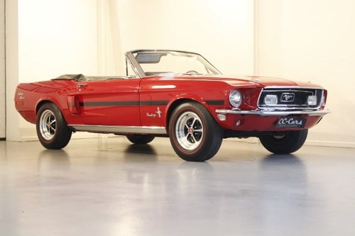 1968 Ford Mustang 4.7 289 Cui Convertible GT / CS Options In vendita