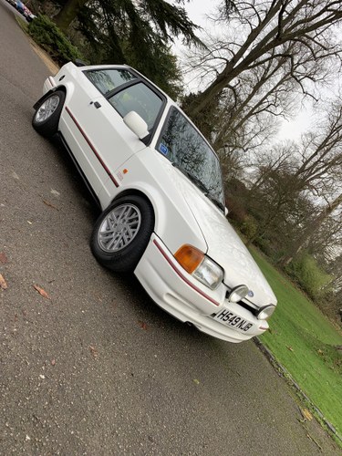 1990 Ford Escort XR3i Amazing Condition For Sale