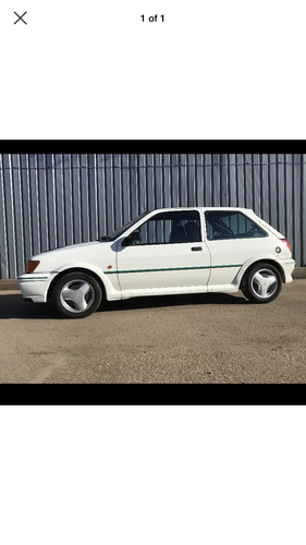 1990 Mk3 Ford Fiesta Rs Turbo Unfinished Project In vendita