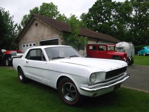 1966 Mustang Coupe 289 V8, C Code, Manual Unfinished Project VERKAUFT