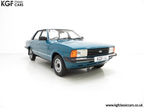 1980 A Superb Ford Cortina Mk5 1600L with Just 29,977 Miles VENDUTO