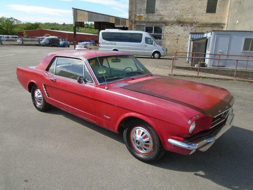FORD MUSTANG 3.3 AUTO COUPE (1965) RED! SOLID RUNNING CAR VENDUTO