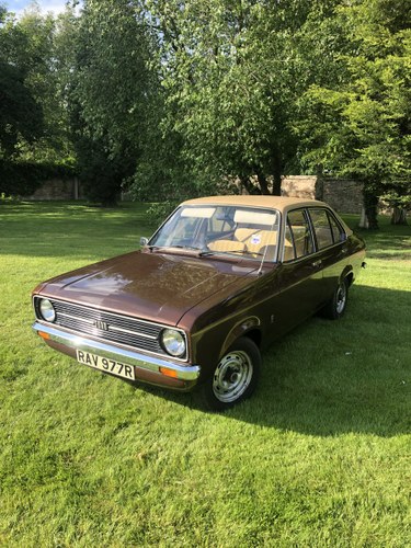 1977 Mk2 Ford Escort L 20,000 miles from new! For Sale