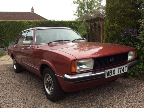 1979 ford cortina GL 2.0 jupiter red SOLD
