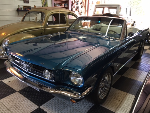 1964.5 Ford Mustang Convertible =289 4 speed Restored Blue For Sale