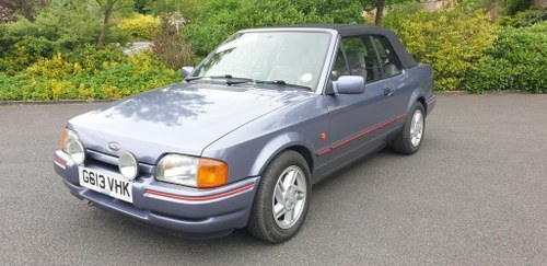 1989 **NEW ENTRY** Ford XR3i 1.6l Convertible For Sale by Auction