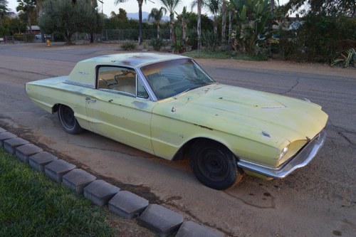 1966 ford thunderbird saloon 2 door  project 390 auto v8  For Sale