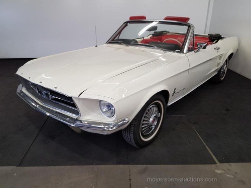 Ford Mustang Cabrio wit 1965  For Sale by Auction