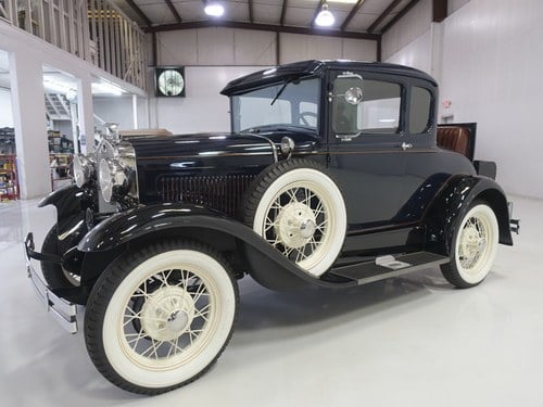 1930 Ford Model A Deluxe Rumble Seat Coupe VERKAUFT