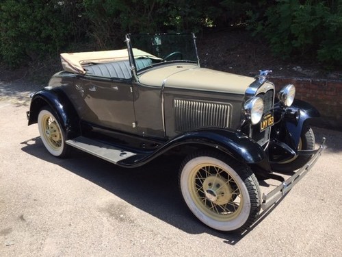 1931 Ford Model A Roadster For Sale